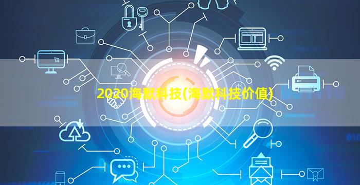 2020海默科技(海默科技价值)-图1